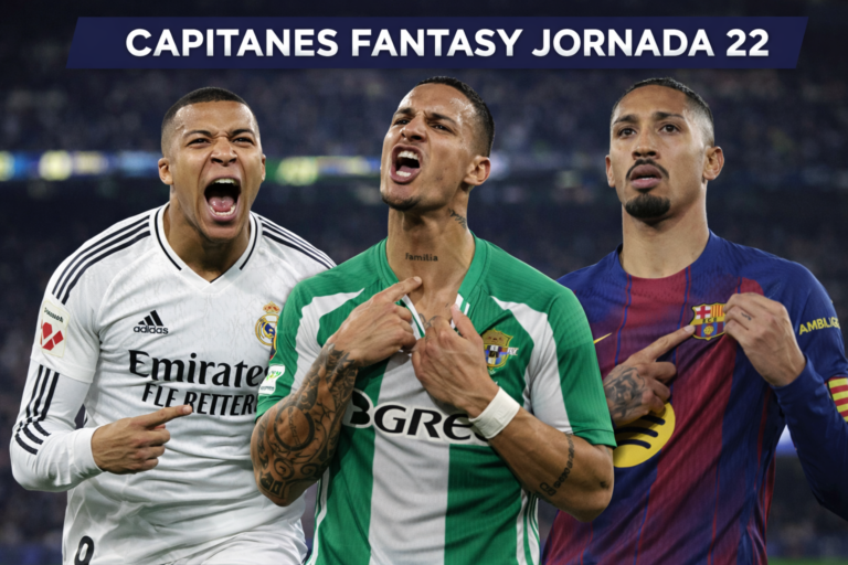 Capitanes fantasy jornada 22