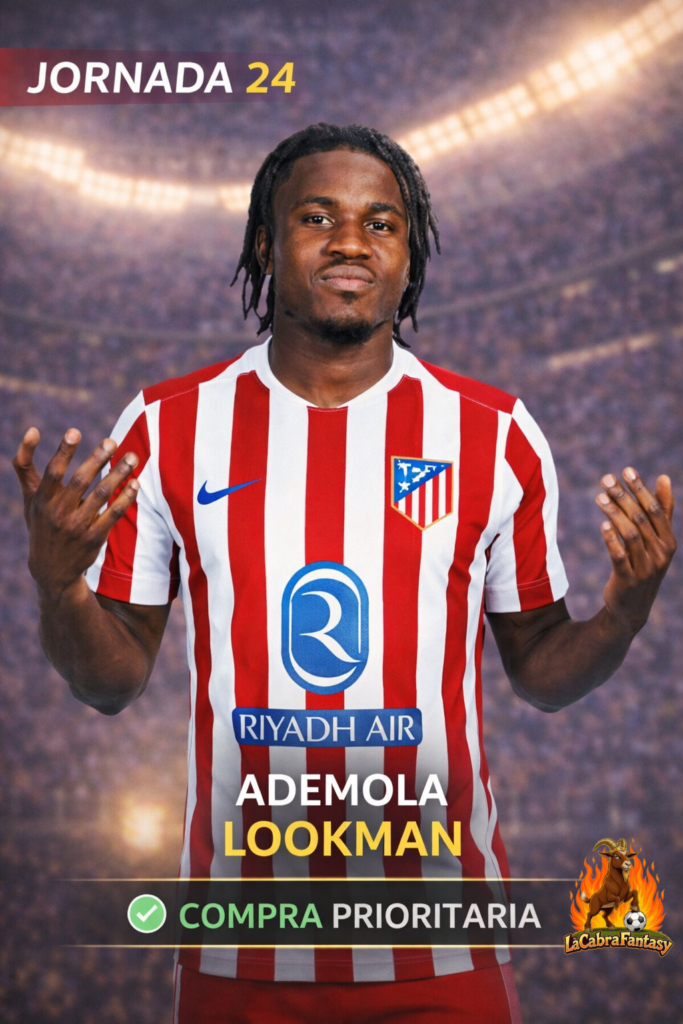 Ademola Lookman jornada 24