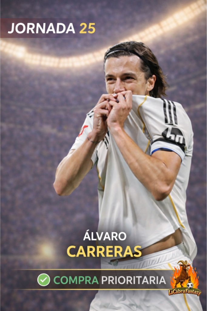 Alvaro Carreras jornada 25