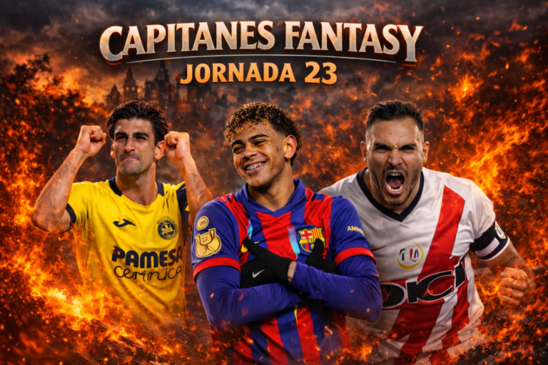 Capitanes fantasy jornada 23