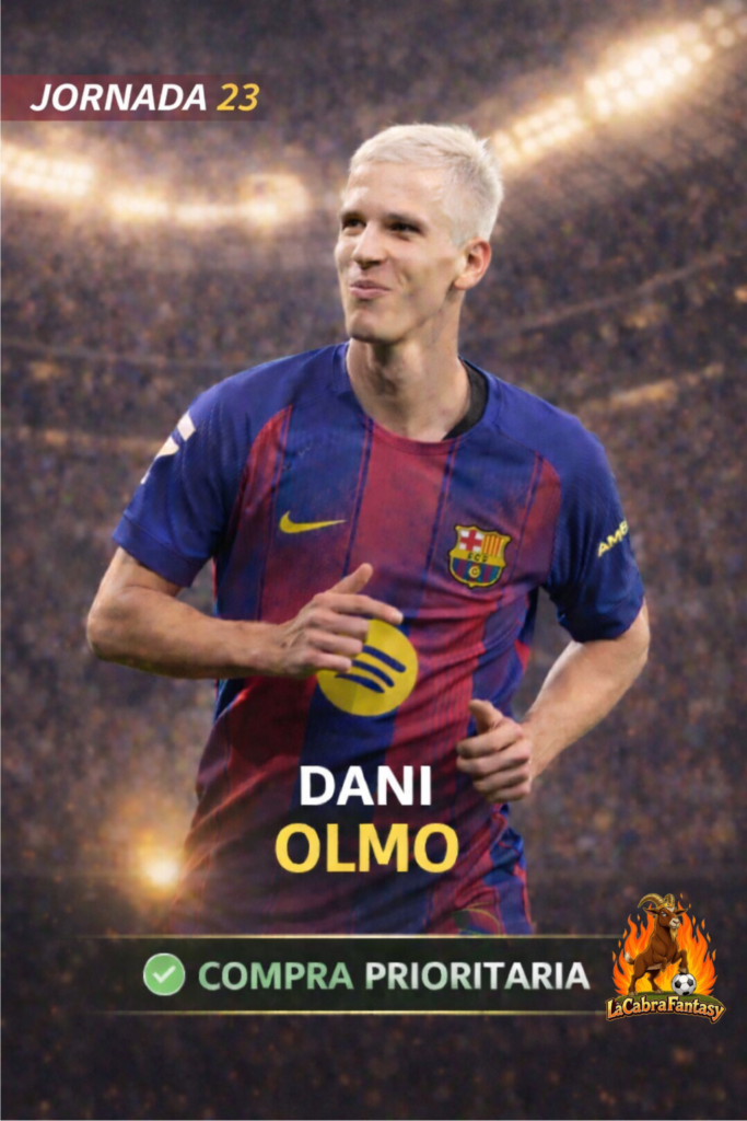 Dani Olmo jornada 23