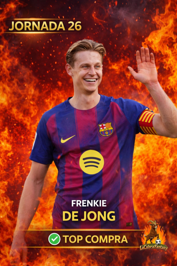 Frenkie De Jong jornada 26