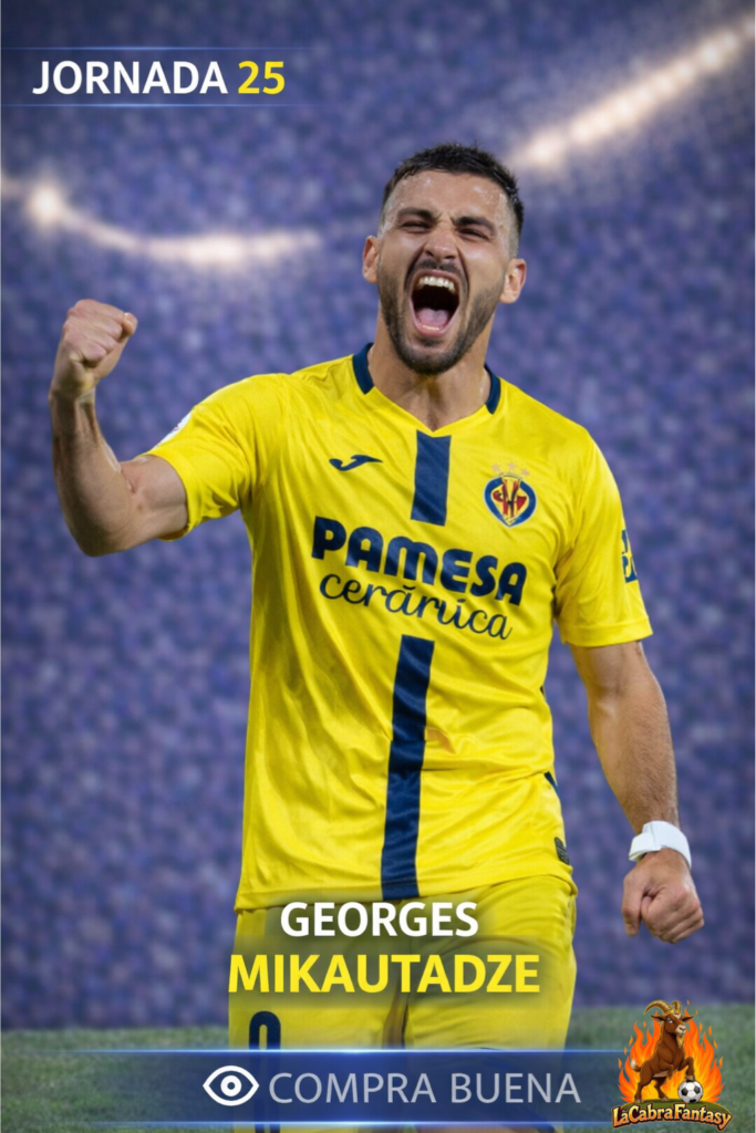 Mikautadze jornada 25