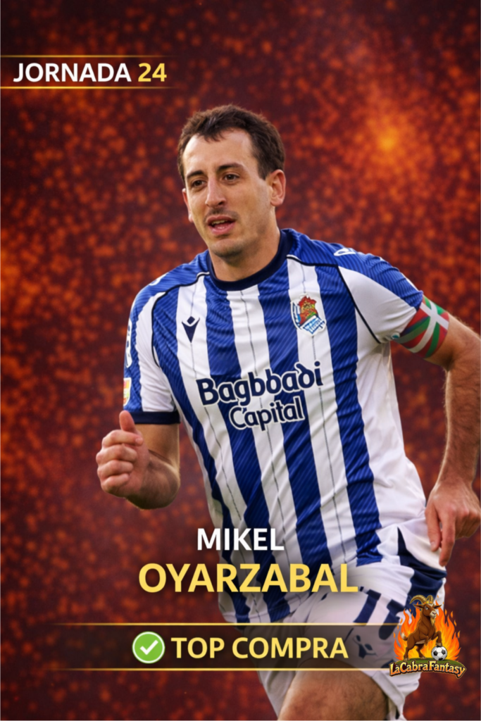 Mikel Oyarzabal jornada 24