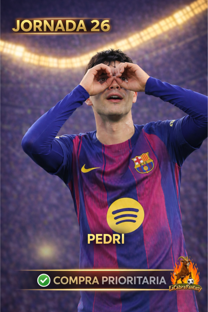Pedri jornada 26