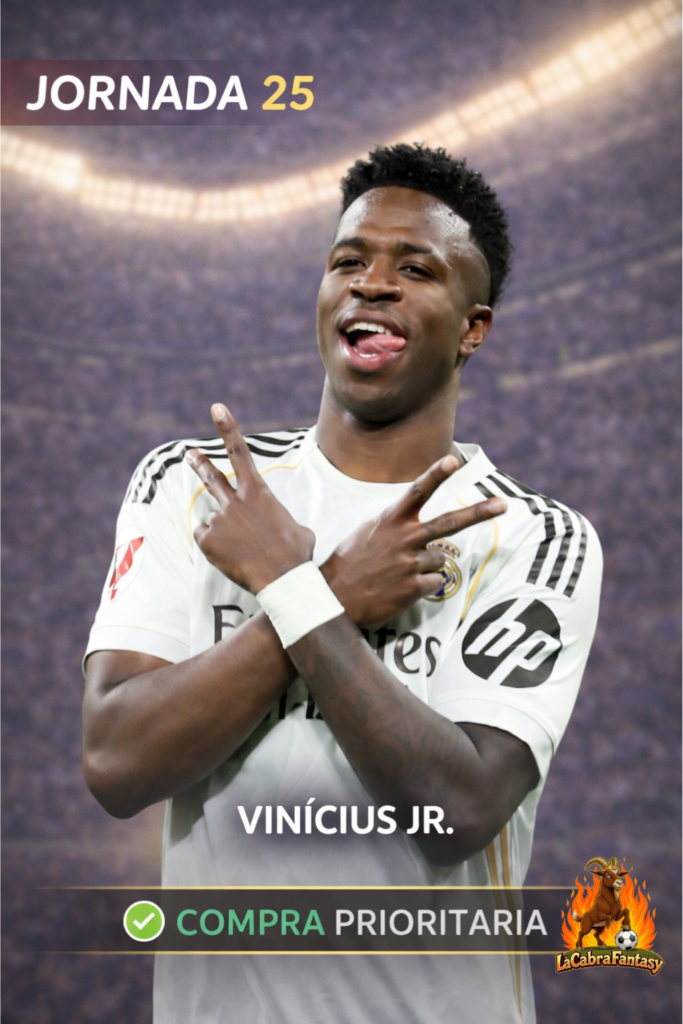 Vinicius Jr jornada 25