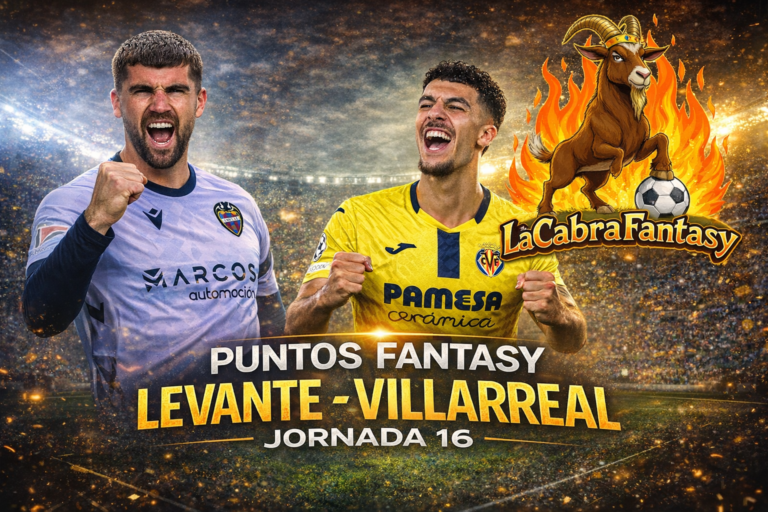 puntos fantasy levante villarreal