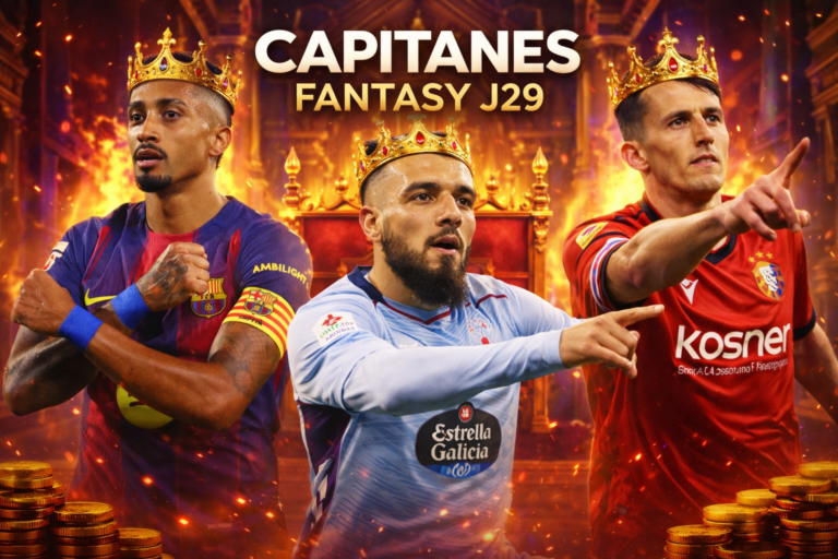 Capitanes fantasy jornada 29