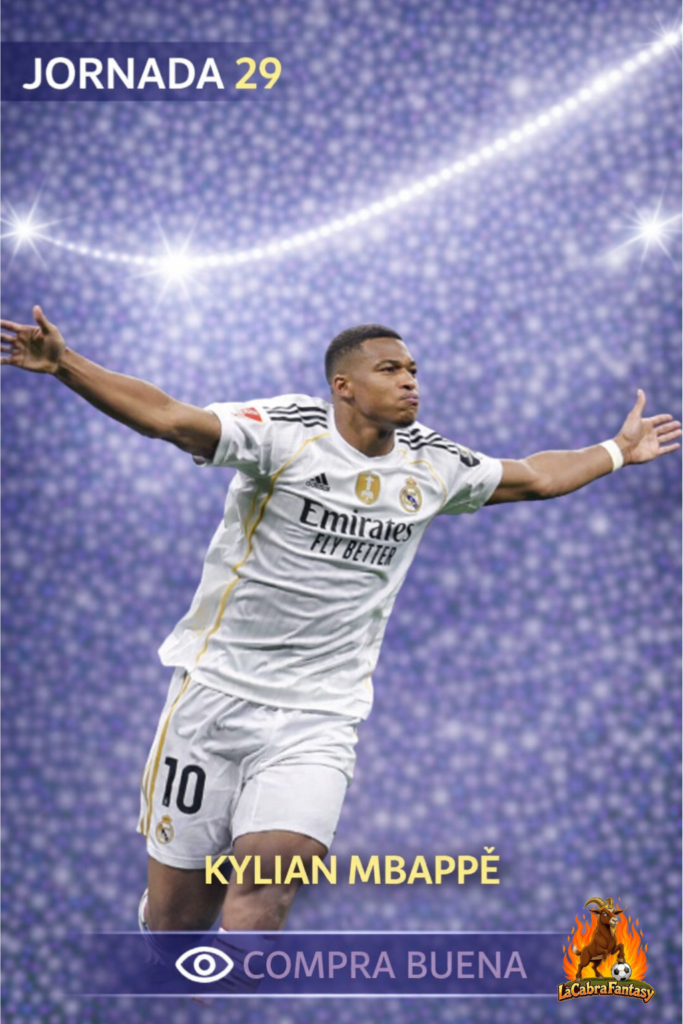 Kylian Mbappe jornada 29