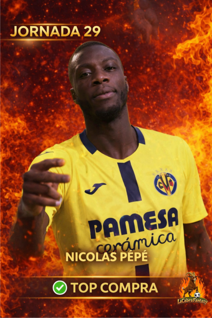 Nicolas Pèpè jornada 29