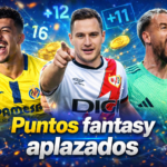 Puntos fantasy partidos aplazados
