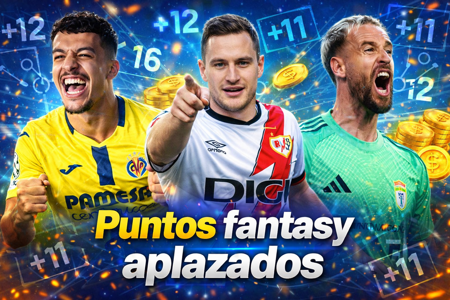 Puntos fantasy partidos aplazados