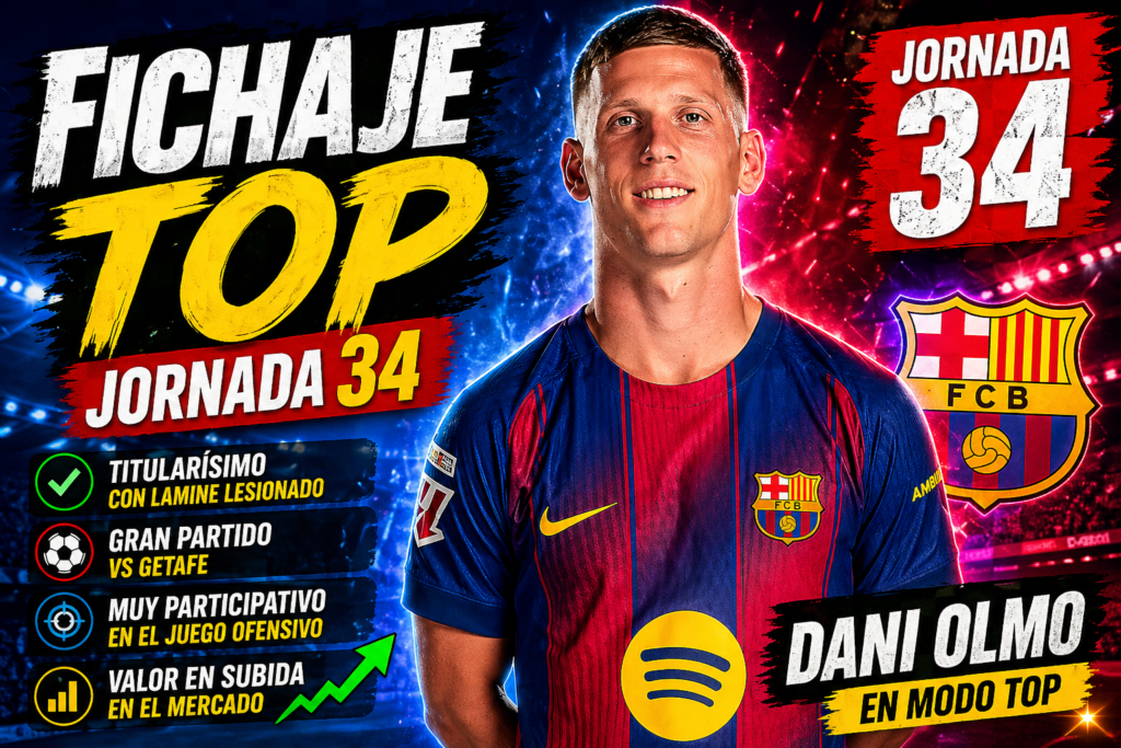 Dani Olmo jornada 34